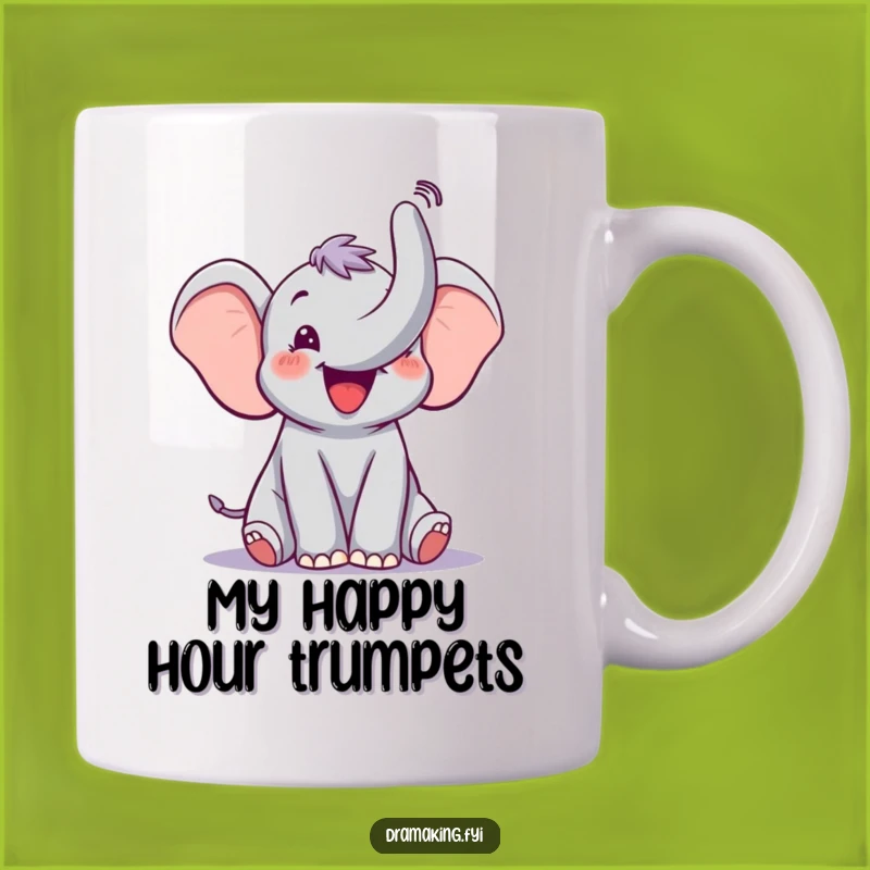 Funny Elephant Trumpet Mug: A Joyful and Hilarious Gift for All Occasions