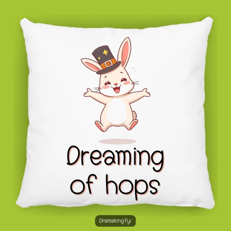 Funny Rabbit Hat Pillow: Cozy Glee Comfort, Perfect Gift for Happy Nappers