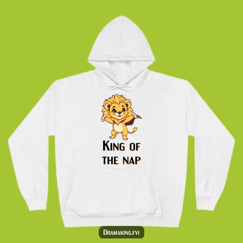 Funny Lion Cub Cape Hoodie: Cozy Hero Gear, Excellent Funny Gift