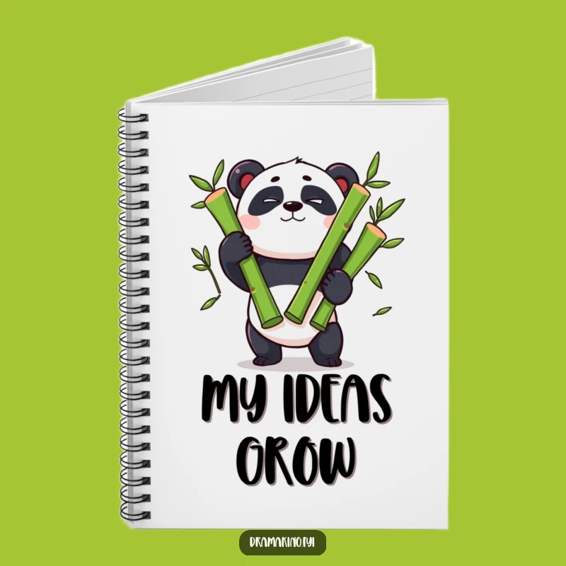 Funny Panda Juggling Notebook - Jot Down Your Master Plans Gift!